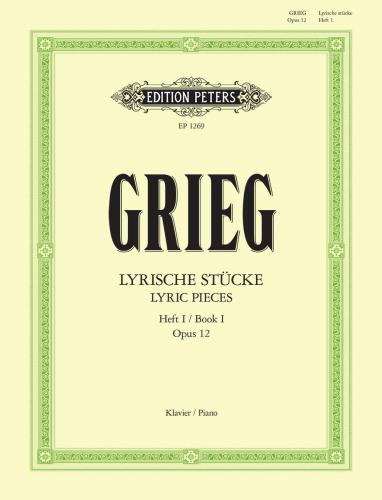 GRIEG E. - PIEZAS LIRICAS V.1 URTEXT - OP.12