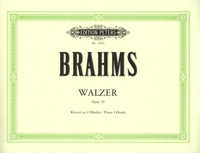 BRAHMS J. - VALSES (16) - OP.39