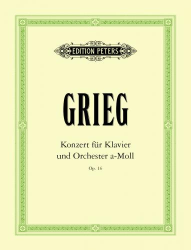 GRIEG E. - CONCIERTO LA m URTEXT - OP.16