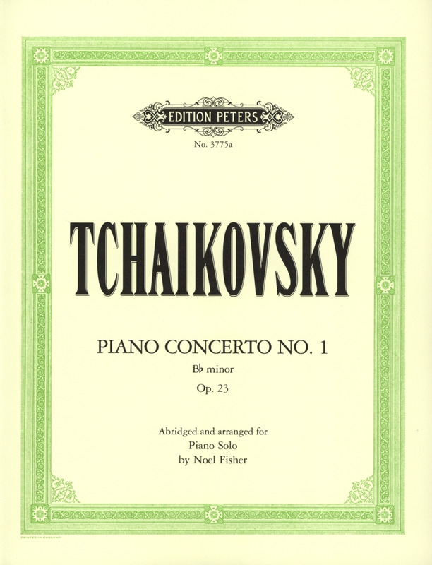 TCHAIKOVSKY P.I. - CONCIERTO Nº1 SIb m - OP.23 -PIANO -