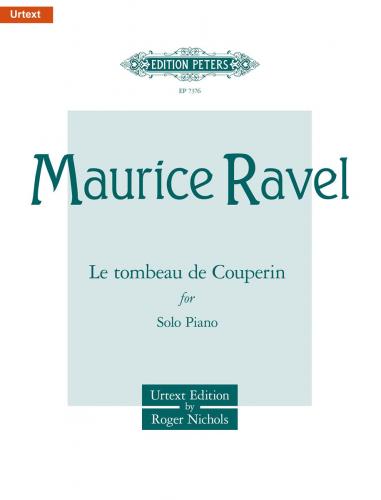 RAVEL M. - TOMBEAU DE COUPERIN URTEXT -