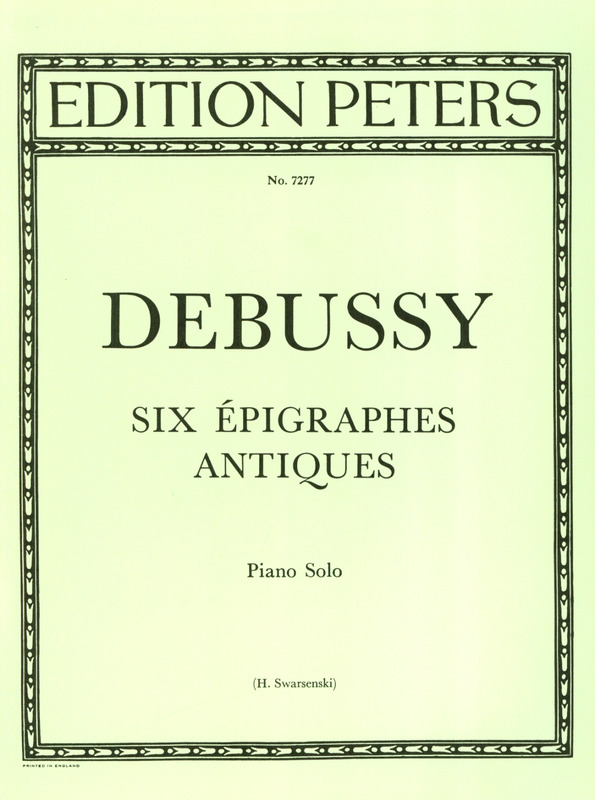 DEBUSSY C. - EPIGRAFES ANTIGUOS (6) -