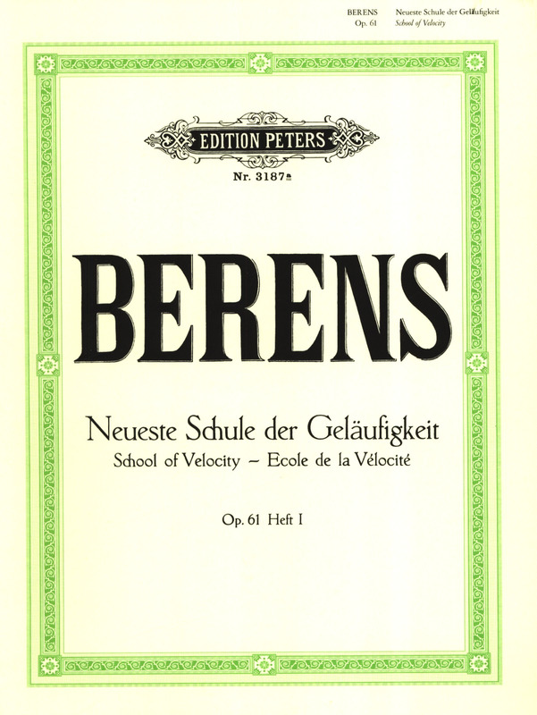 BERENS H. - ESCUELA DE LA VELOCIDAD V.1 (1-14) - OP.61