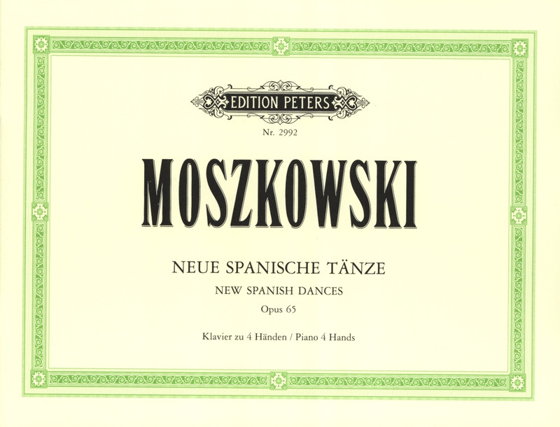 MOSZKOWSKI M. - NUEVAS DANZAS ESPAÑOLAS - OP.65