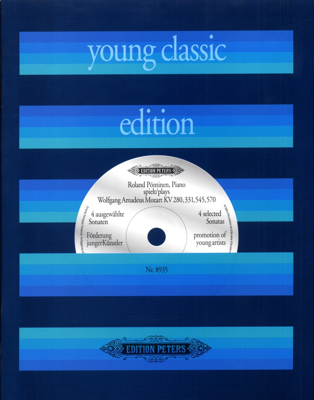 MOZART W.A. - SONATAS SELECTAS (4) URTEXT (AB) - KV.280,331,545