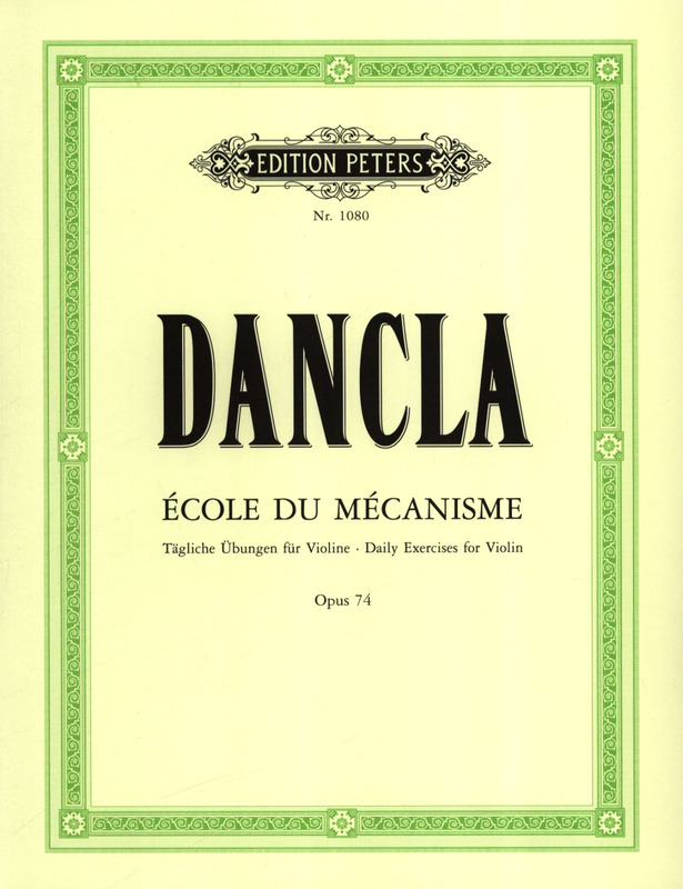 DANCLA CH. - ESCUELA DE MECANISMO (50 EJERCICIOS) - OP.74