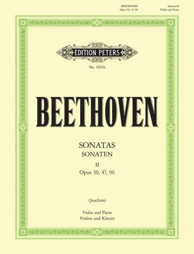 BEETHOVEN L.V. - SONATAS V.2 - OP. 30,47,96 (VL/P)