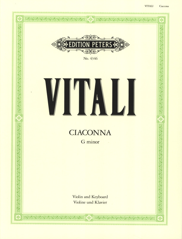 VITALI T. - CHACONA SOL m -