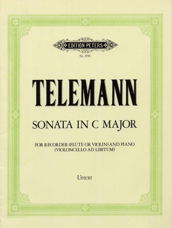 TELEMANN G.P. - SONATA DO M URTEXT -