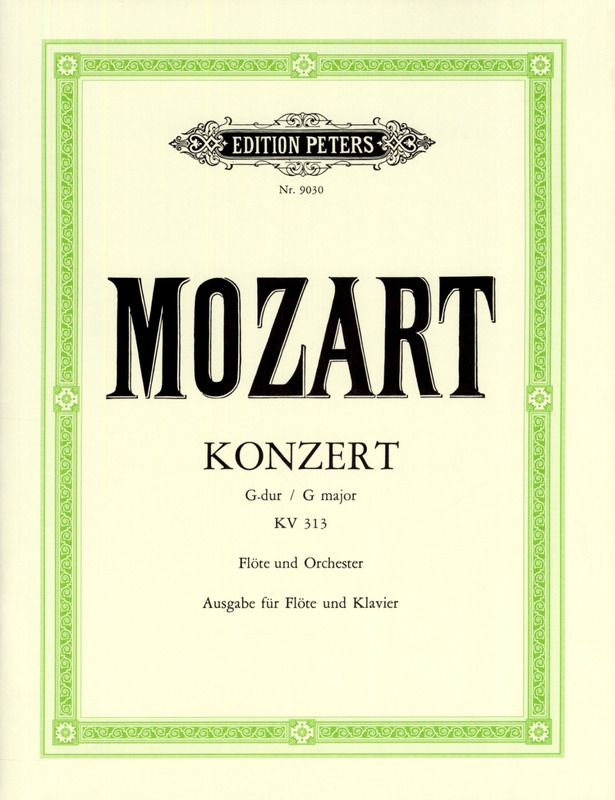MOZART W.A. - CONCIERTO Nº1 SOL M - KV.313
