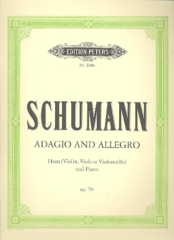 SCHUMANN R. - ADAGIO Y ALLEGRO - OP.70