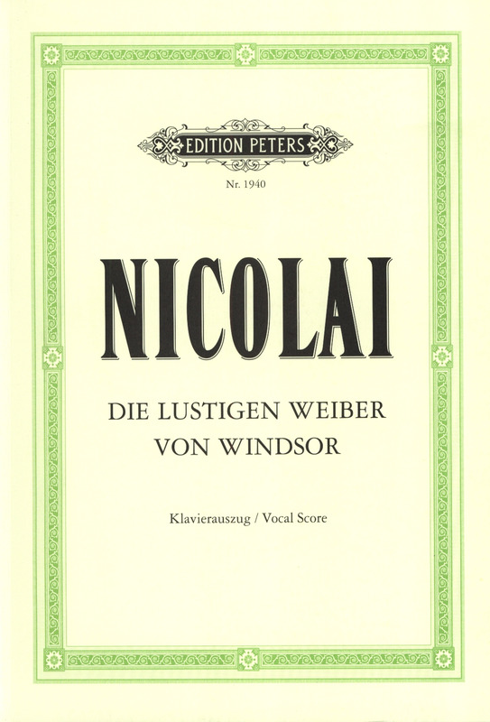 NICOLAI O. - ALEGRES ESPOSAS DE WINDSOR -