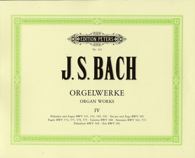 BACH J.S. - OBRA V.4 URTEXT -