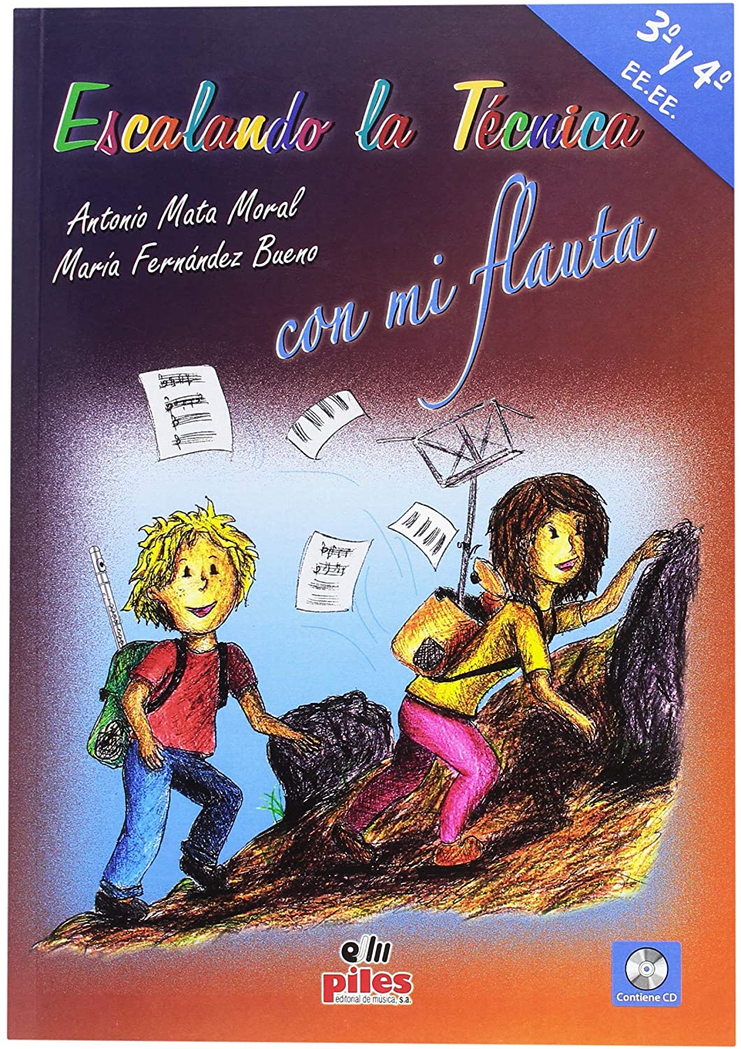 MATA/FERNANDEZ - ESCALANDO LA TECNICA FLAUTA V.3- 4 (+CD)