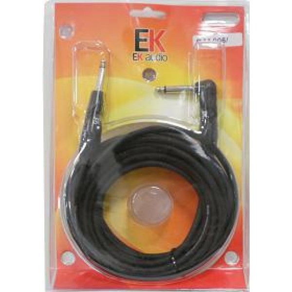CABLE - EK AUDIO 3M (JACK JACK) CODO