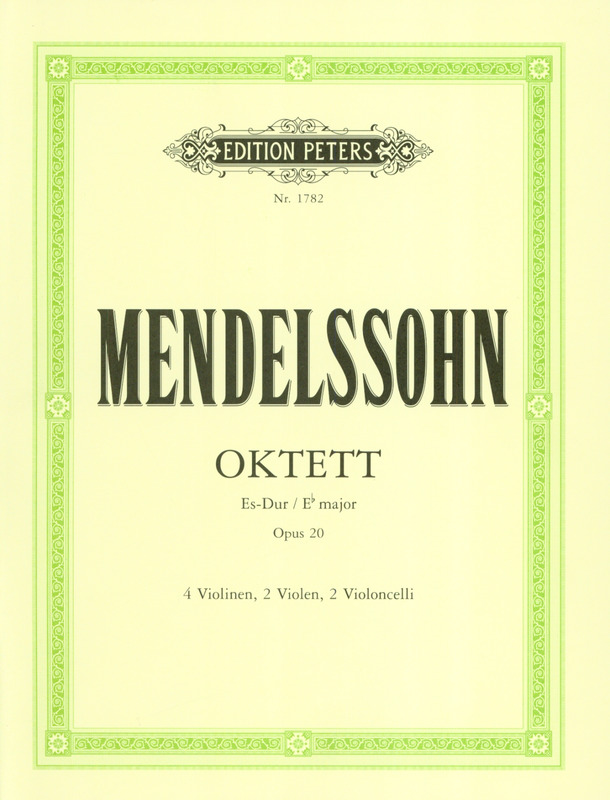 MENDELSSOHN F. - OCTETO DE CUERDA MIb M OP.20