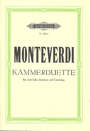 MONTEVERDI C. - KAMMERDUETTE (6)