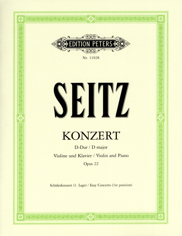 SEITZ F. - ESTUDIO CONCIERTO Nº5 RE M (1ª POSICION) - OP.22