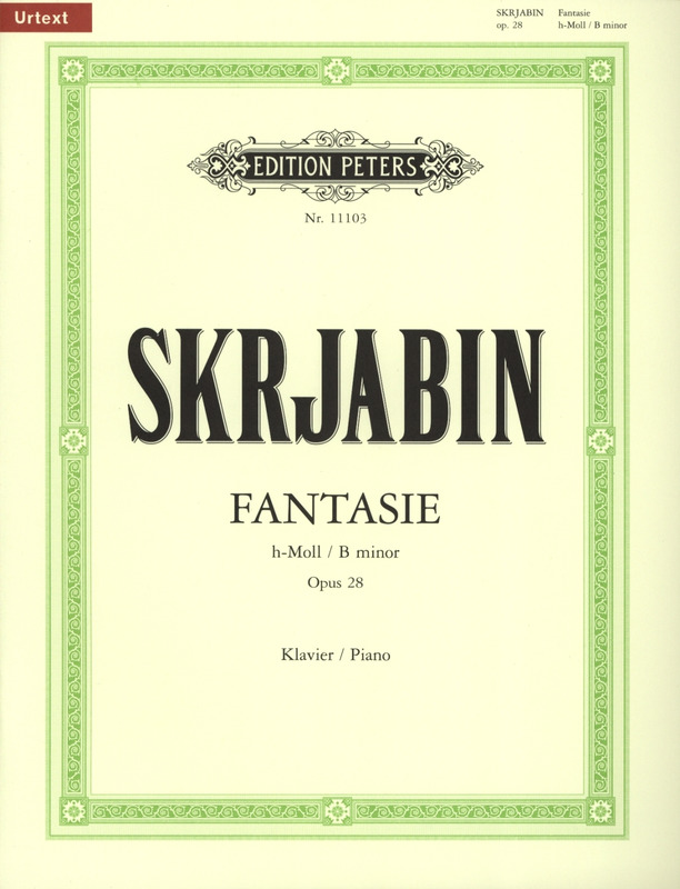 SCRIABIN A. -  FANTASIA SIm op. 28 (1900/1901)