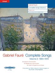 FAURE G. - CANCIONES COMPLETAS V.2