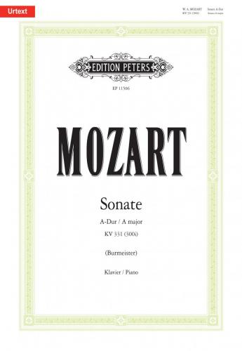 MOZART W.A. - SONATA LAM  KV 331 (300i) URTEXT
