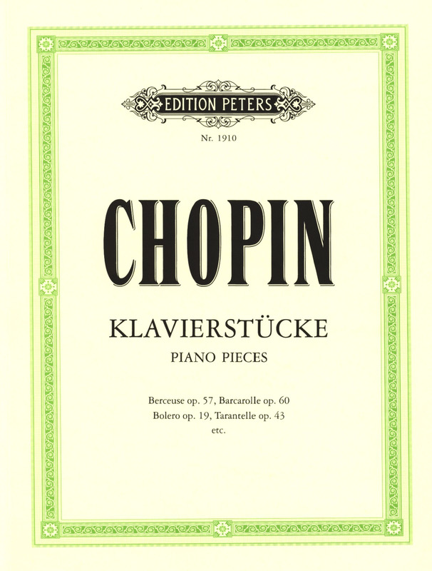 CHOPIN F. - SELECCION DE PIEZAS PARA PIANO
