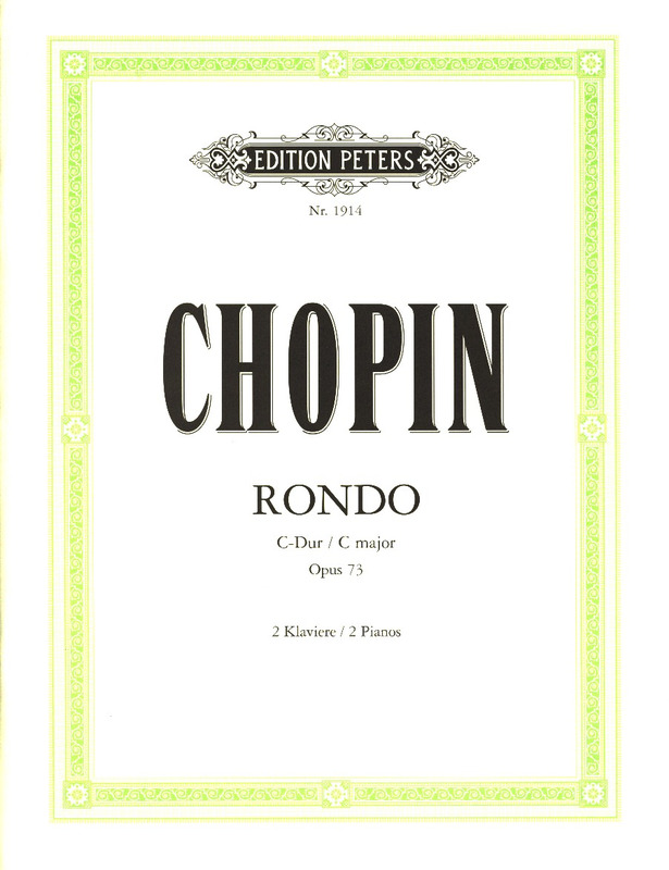 CHOPIN F. - RONDO DO M OP.73