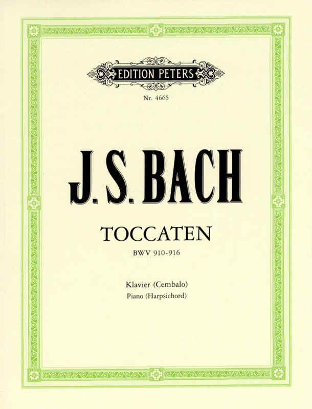 BACH J.S. - TOCATAS URTEXT (7) - BWV.910-916