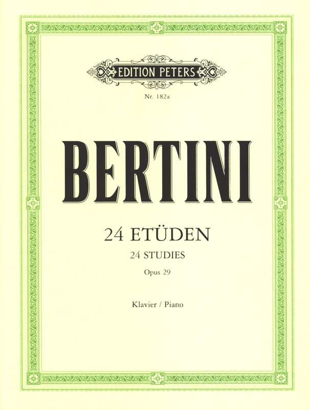 BERTINI H. - ESTUDIOS (24) - OP.29