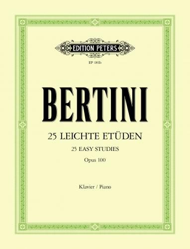 BERTINI H. - ESTUDIOS (25) - OP.100