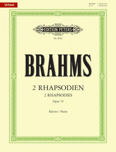 BRAHMS J. - RAPSODIAS URTEXT (2) - OP.79