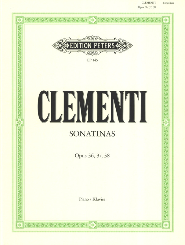 CLEMENTI M. - SONATINAS (12) - OP.36/37/38