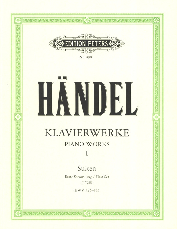 HANDEL G.F. - SUITES V.1 (1-8) HWV 426-433 URTEXT