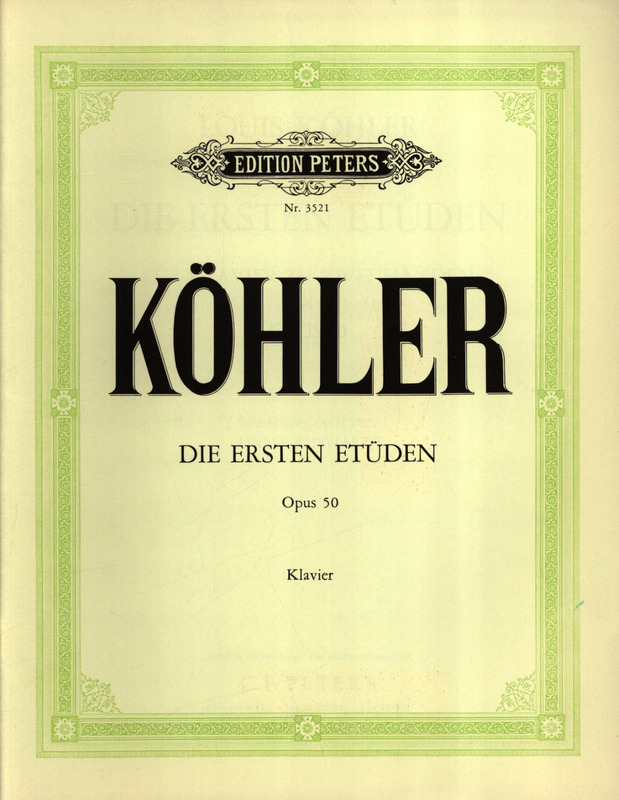 KOHLER L. - PRIMEROS ESTUDIOS - OP.50