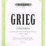 GRIEG E. - CONCIERTO LA m OP.16 ARREGLO PIANO SOLO