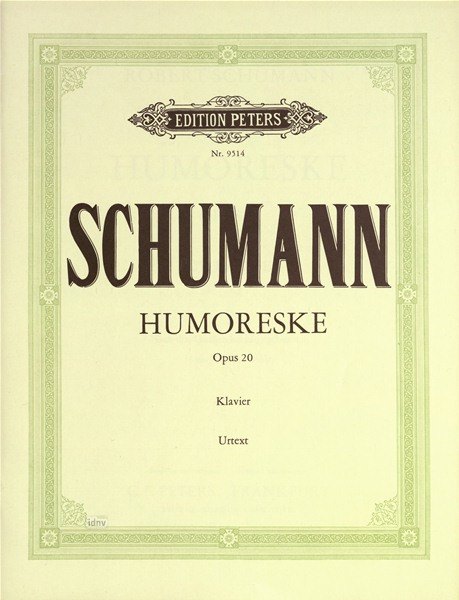 SCHUMANN R. - HUMORESCA URTEXT - OP.20