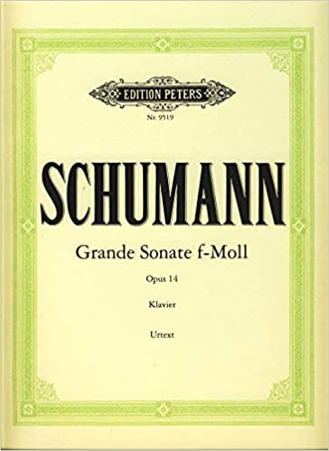 SCHUMANN R. - SONATA Nº3 FA m URTEXT - OP.14
