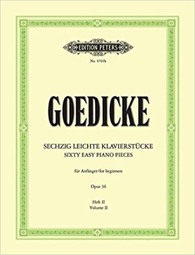 GOEDICKE A. - PIEZAS FACILES (60) -OP.36