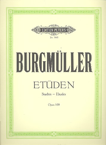 BURGMULLER F. - ESTUDIOS (18) - OP.109 *FUERA DE IMPRESION*