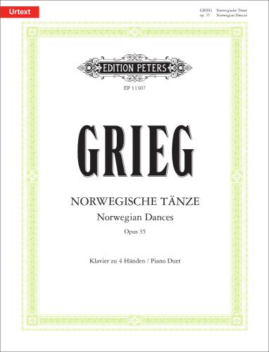 GRIEG E. - DANZAS NORUEGAS (1-4) - OP.35