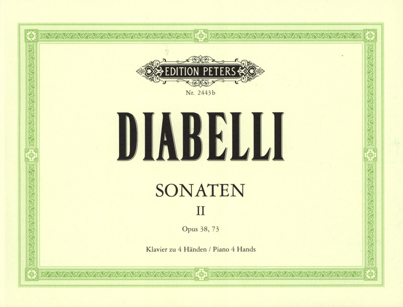 DIABELLI A. - SONATAS - OP.38/73