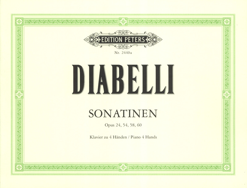 DIABELLI A. - SONATINAS - OP.24/54/58/60 (P4M)