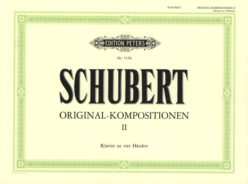 SCHUBERT F. - COMPOSICIONES ORIGINALES V.2 -