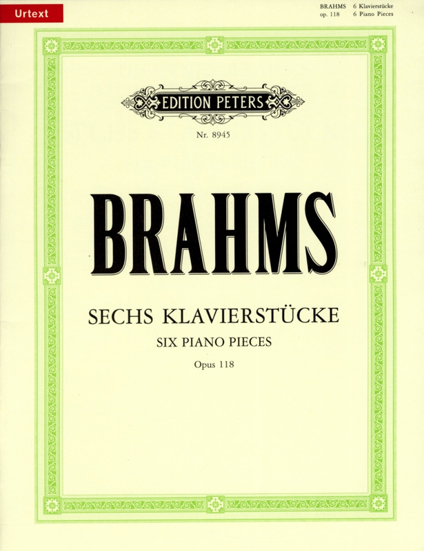 BRAHMS J. - PIEZAS URTEXT (6) - OP.118