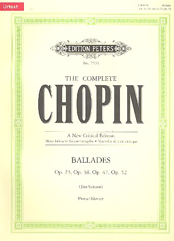 CHOPIN F.- BALADAS OP 23/38/47/52