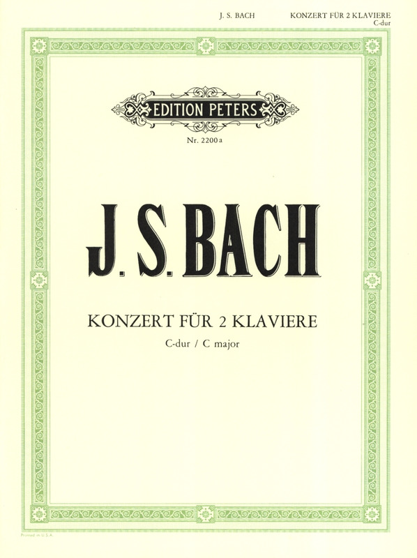 BACH J.S. - CONCIERTO DO M - BWV.1061
