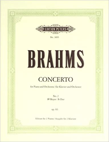 BRAHMS J. - CONCIERTO Nº2 SIb M - OP.83