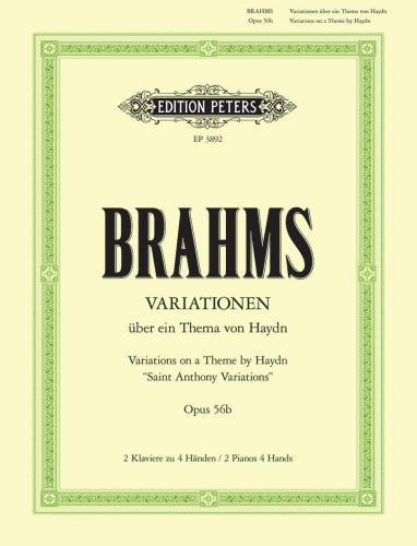 BRAHMS J. - VARIACIONES SOBRE TEMA DE HAYDN - OP.56B