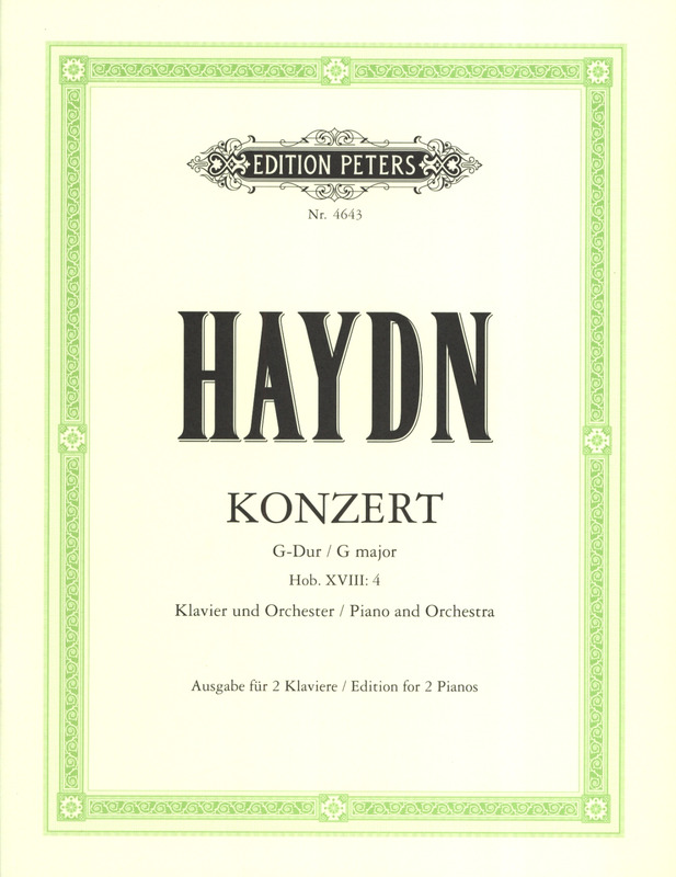 HAYDN J. - CONCIERTO SOL M -
