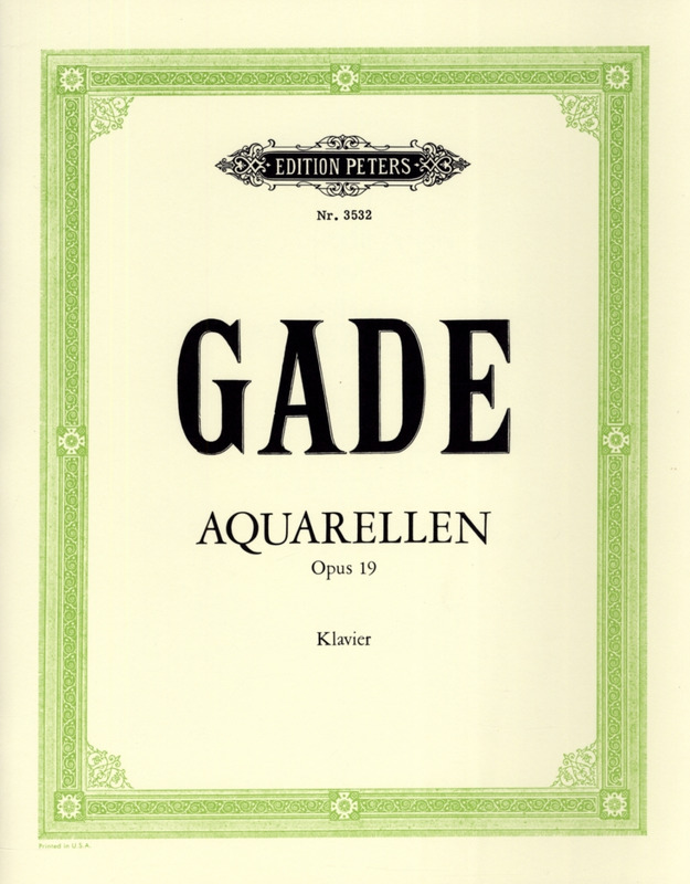 GADE N.W. - ACUARELAS - OP.19